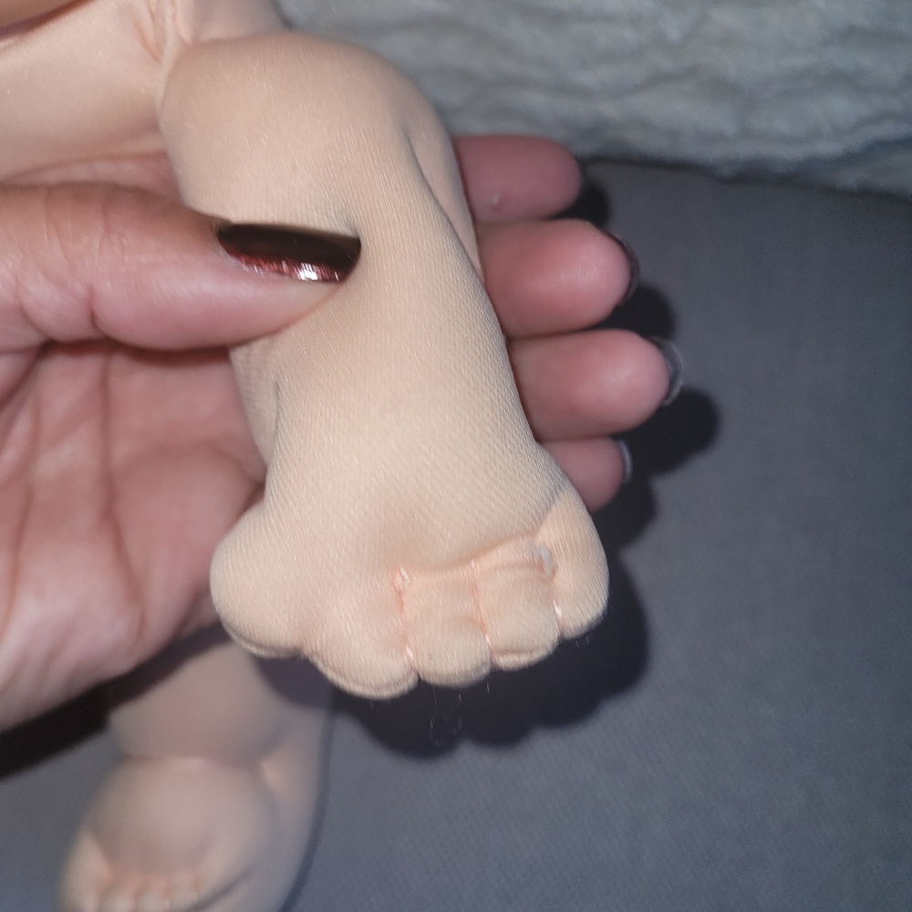 CABBAGE PATCH KIDS Blonde Baby Doll with Diaper - Picture 11 of 12